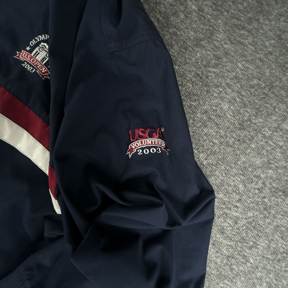 VTG Ashworth US Open Jacket Women’s XXL Windbreaker 2003 Olympia Fields IL - Picture 3 of 11
